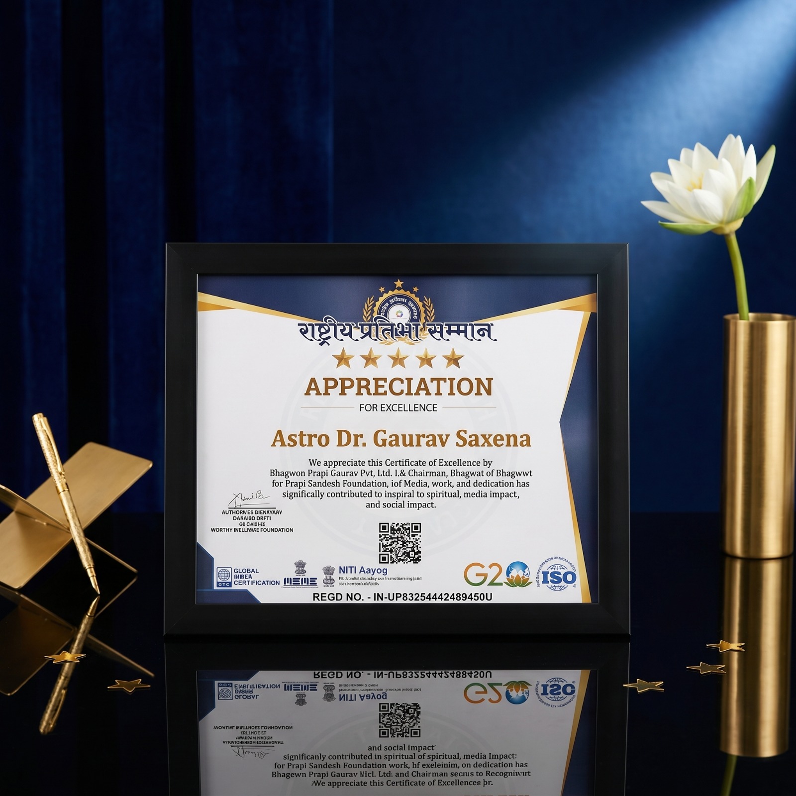 Best Astrologer – National Award