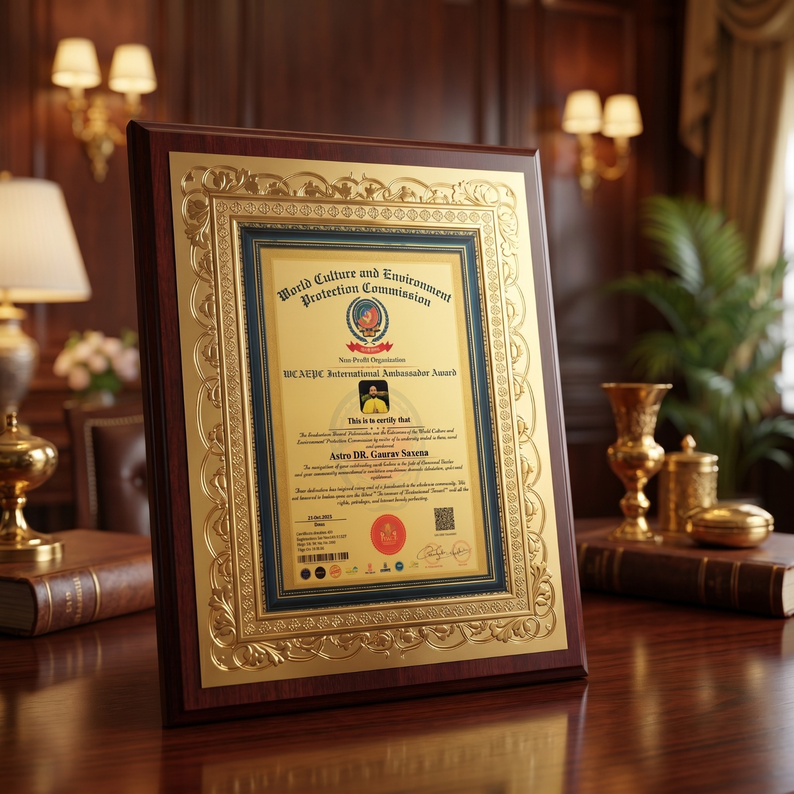 Spiritual Guide Excellence Award