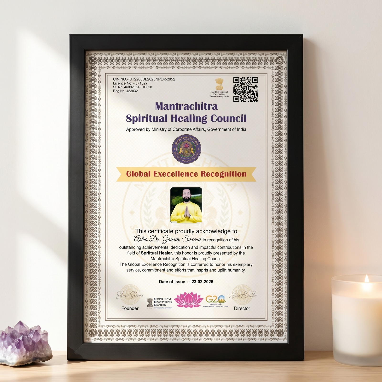 Ambassador of Ancient Wisdom